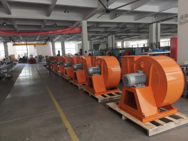 Centrifugal Fan, TOPF-4WKF, 225hp, 380V, 400mm - view 4