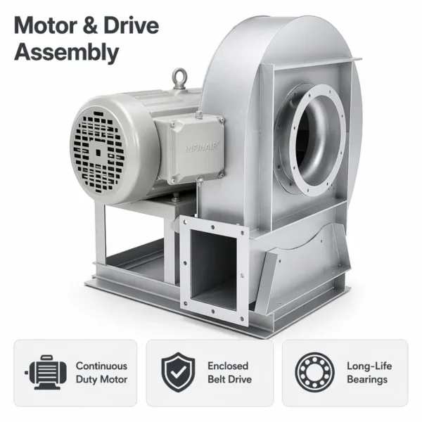Centrifugal Fan, YFBCSR, SWSI, AMCA, AHU - view 3