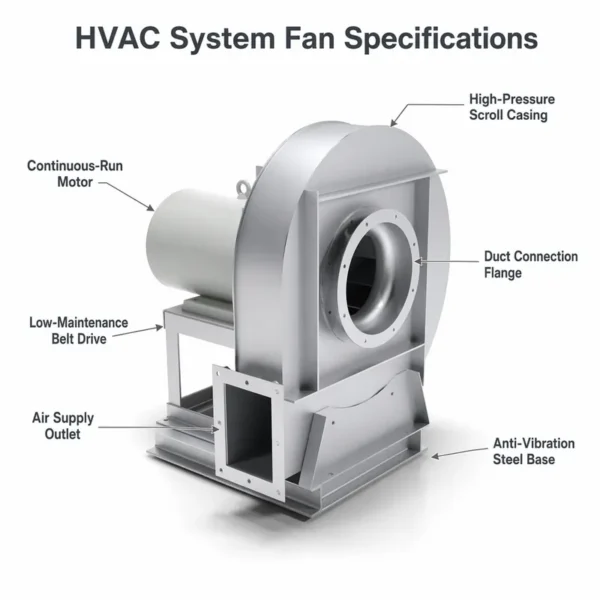 Centrifugal Fan, YFBCSR, SWSI, AMCA, AHU - view 5