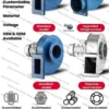 Centrifugal Fan, YN5-47, Stainless, Steel - view 4