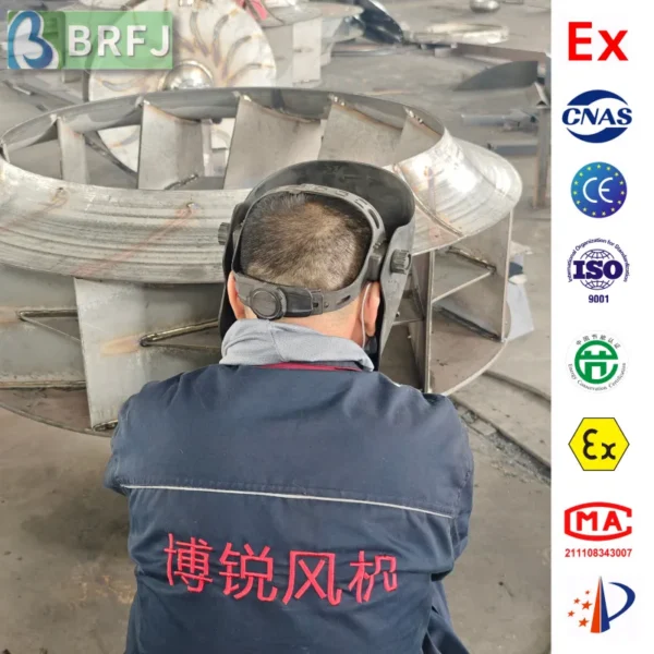 Centrifugal Fan, ZHIFENG, Stainless, Steel, Explosion-Proof - view 6