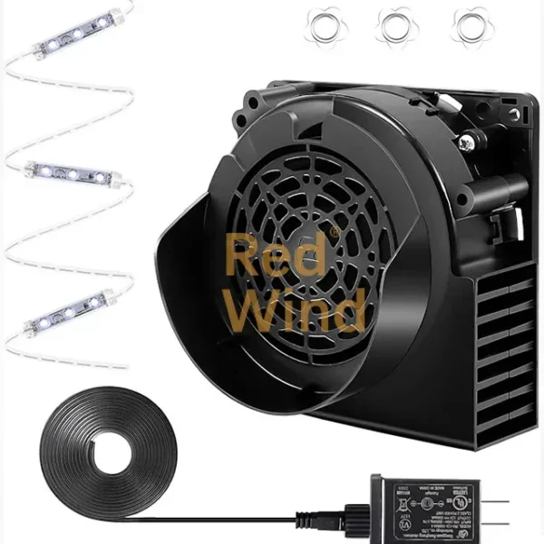 Centrifugal Fans, 12032, LED, 12V, Plastic