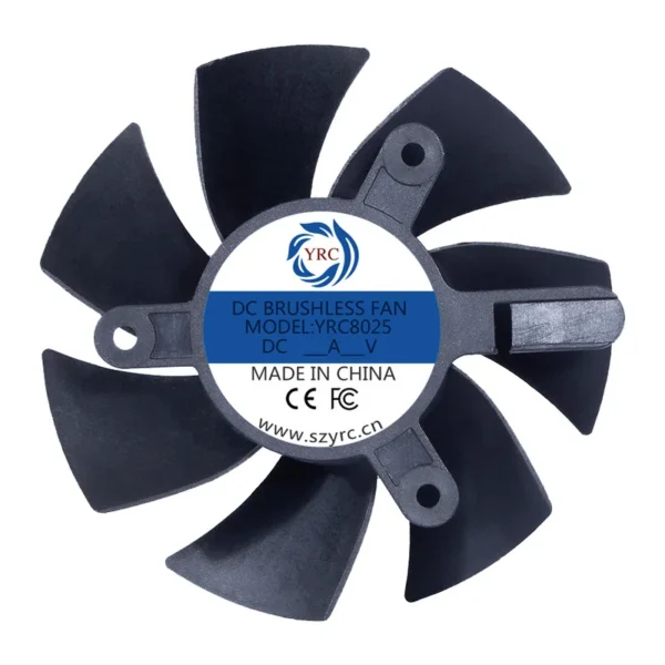 Centrifugal Impeller, 8025, 80x80x25, Plastic