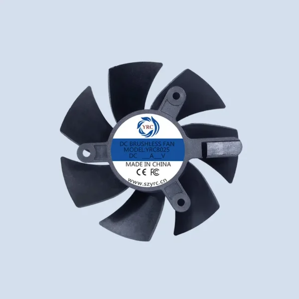 Centrifugal Impeller, 8025, 80x80x25, Plastic - view 6