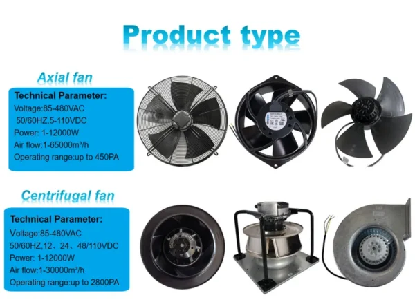 Centrifugal Industrial Cooling Fan, EBMPAPST - view 6