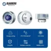 Centrifugal Industrial Forward Fan, 140mm, Waterproof, Radial - view 2