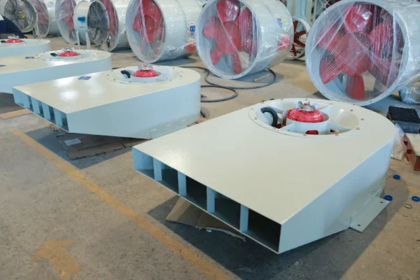 Centrifugal Jet Fan, 500-850mm, 220-380V, 4P - view 5