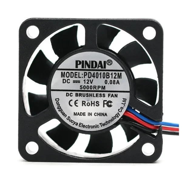 Centrifugal Motor, PBT, PPS, 40X40X10MM, 4010