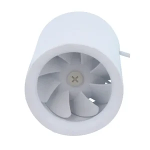 Centrifugal Plastic Duct Fan, 220v, Ducted