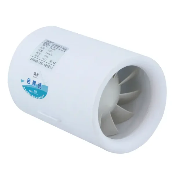 Centrifugal Plastic Duct Fan, 220v, Ducted - view 2