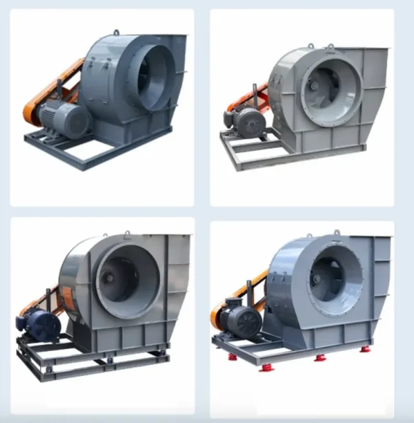Centrifugal Radial Duct Fan, 110-240V, 4-72, Explosion-proof - view 2