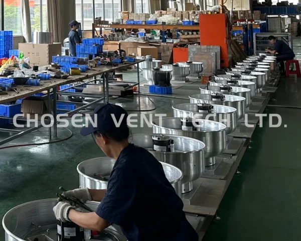 Centrifugal Roof Exhaust Fan, 220V-230V, aluminum alloy - view 3