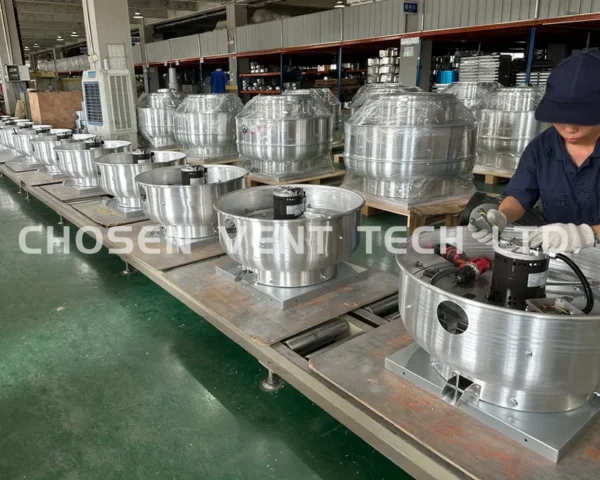 Centrifugal Roof Exhaust Fan, 220V-230V, aluminum alloy - view 4