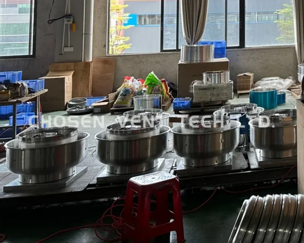 Centrifugal Roof Exhaust Fan, 220V-230V, aluminum alloy - view 5