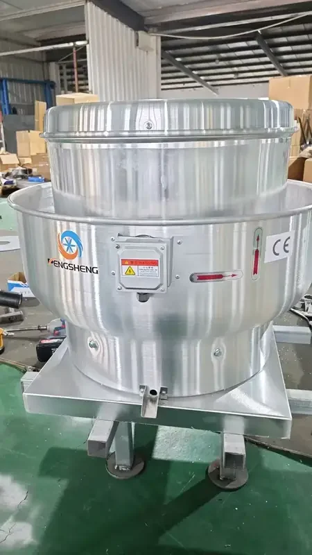 Centrifugal Roof Extractor, Aluminum, 110 V, Electric - view 3