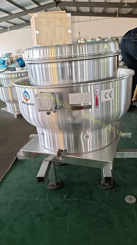 Centrifugal Roof Extractor, Aluminum, 110 V, Electric - view 6