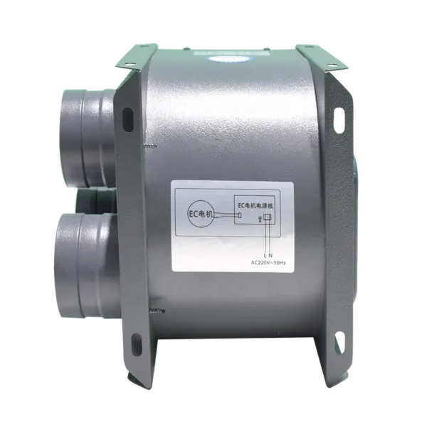 Centrifugal Split Duct Fan, Axial, Stainless Steel, FAX10-15E - view 2