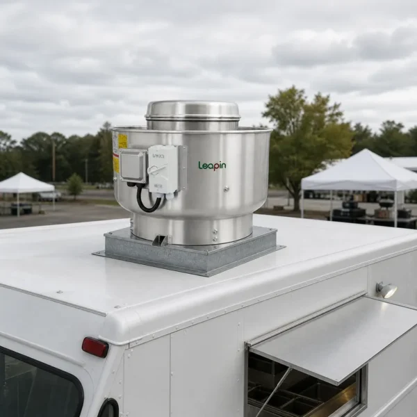 Centrifugal Upblast Roof Fan, Cast, 220V/380V - view 6