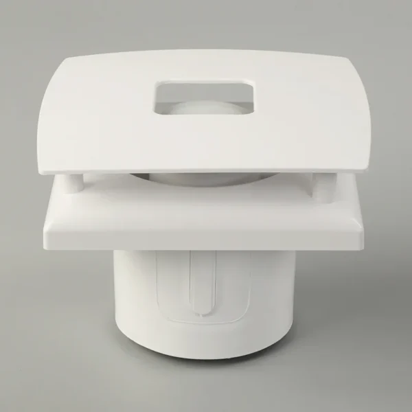 Certified Abs Exhaust Fan, ELMAK, 240V, Electric - view 3