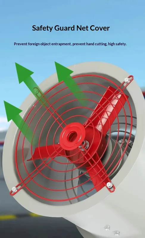 Certified Explosion-proof Axial Fan, ATEX, Stainless, Steel - view 4