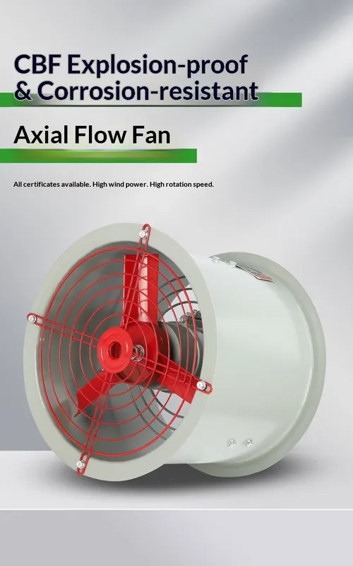 Certified Explosion-proof Axial Fan, ATEX, Stainless, Steel - view 5