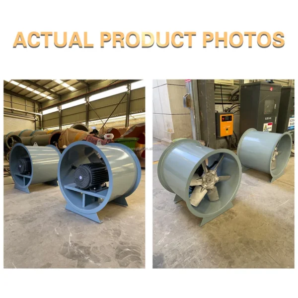Certified Mining Ventilation Fan, ATEX, FBD, Axial - view 4
