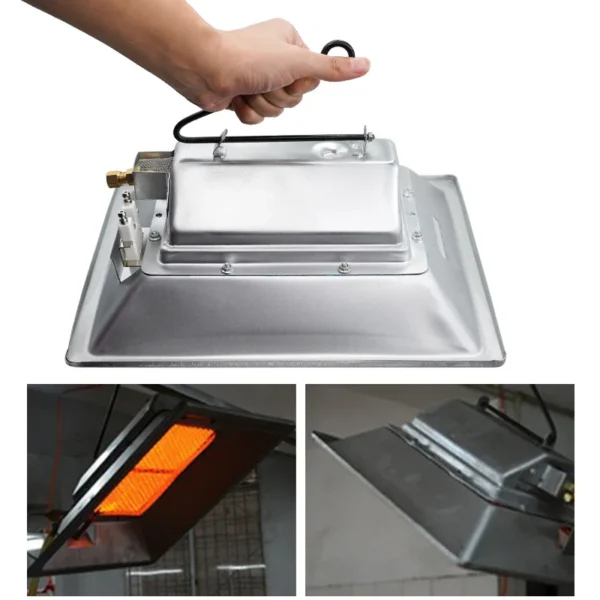 Chicken Gas Brooder Heater, 110, 2.5KW - view 6
