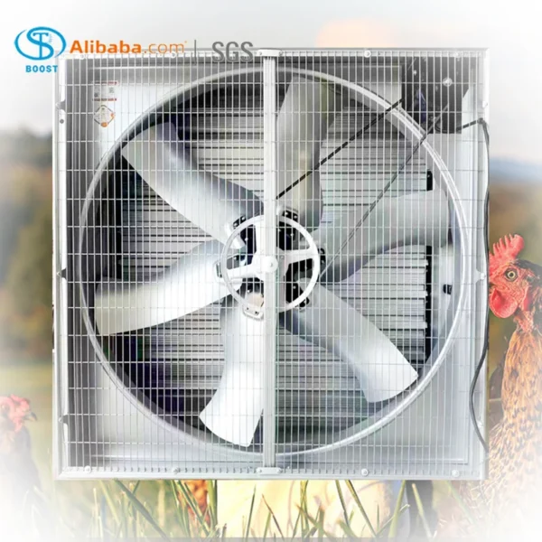 Chicken House Cooling Fan, 380 V, Electric - view 2