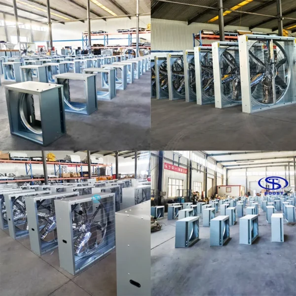 Chicken House Cooling Fan, 380 V, Electric - view 5