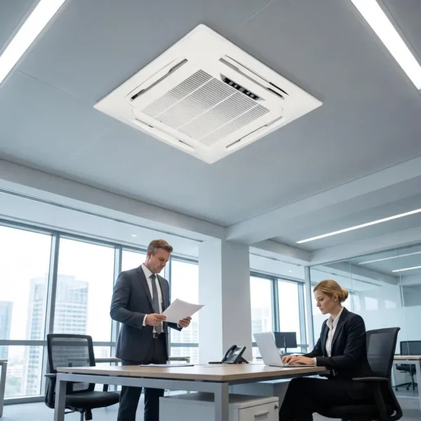 Chilled Water Cassette Fan, FP-51~238KM-ZI, Ceiling - view 2