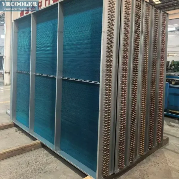 Chilled Water Cooling Coil, Aluminum, 220v, Stainless Steel