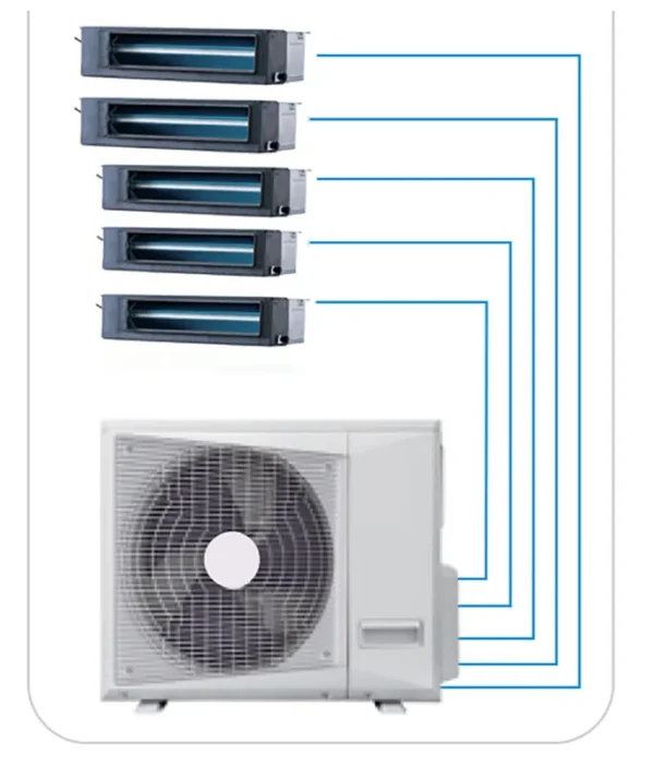 Chilled Water Fan, Ducted, 208-230V, 4000m³ - view 3
