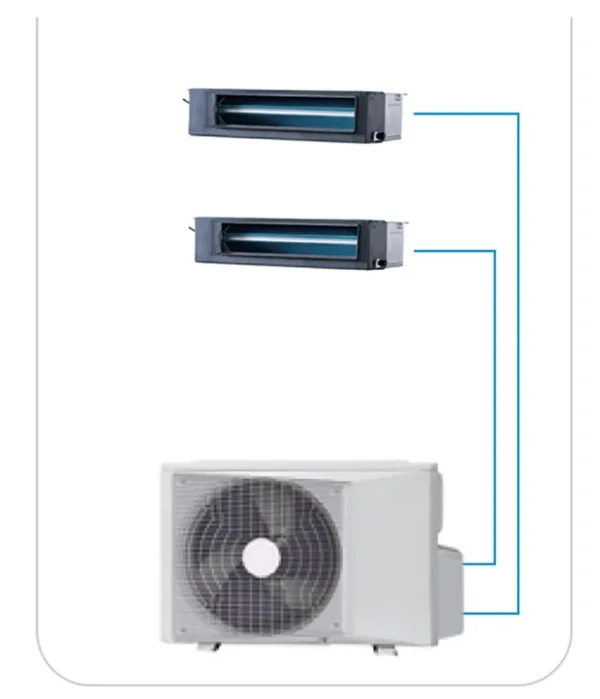 Chilled Water Fan, Ducted, 208-230V, 4000m³ - view 4