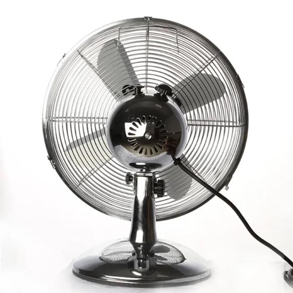 Chrome Table Fan, 220, Electric - view 2