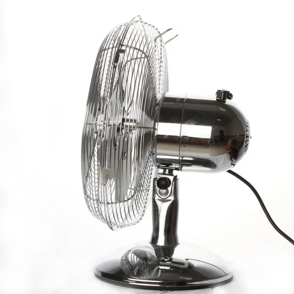 Chrome Table Fan, 220, Electric - view 3