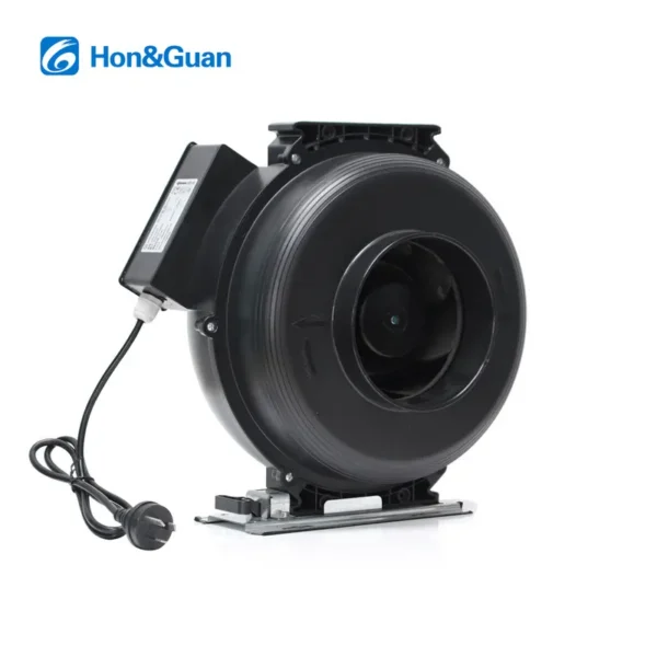 Circular Centrifugal Duct Fan, 220-240V, Corded Electric - view 6