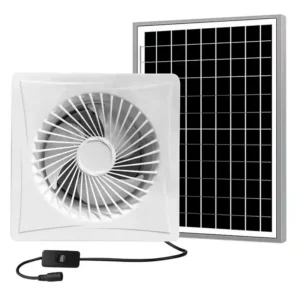 Circular Whole-house Fan, 12V, Wall, Solar, Roof