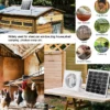 Circular Whole-house Fan, 12V, Wall, Solar, Roof - view 2