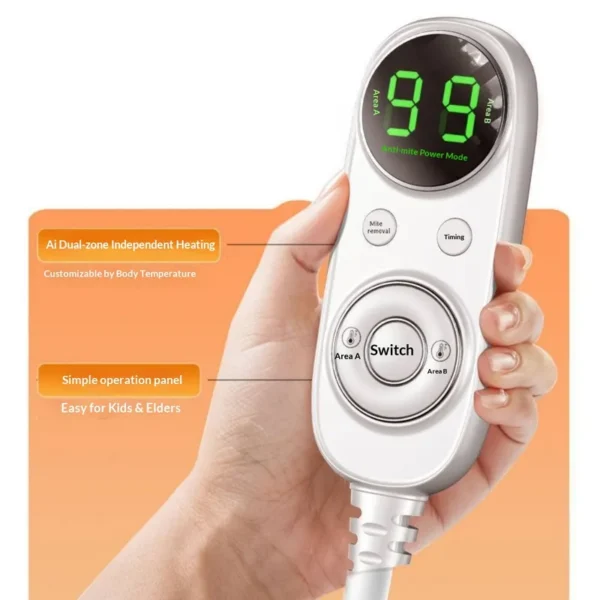 Circulation Heating Electric Blanket, 220V, AC - view 2