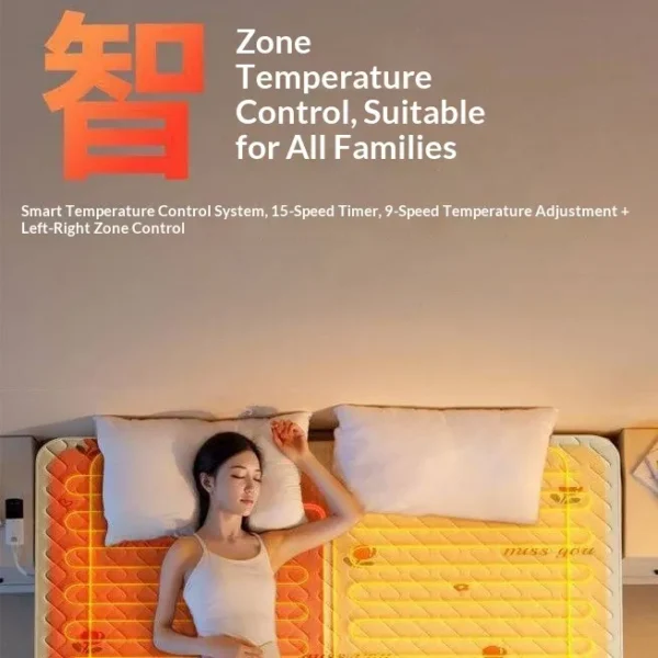 Circulation Heating Electric Blanket, 220V, AC - view 3