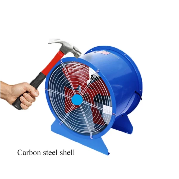 Circulator Tunnel Axial Fan, 380v, Stainless Steel - view 4