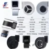 Cleaner Forward Curved Blower, FANOVA, 200mm, BLDC - view 6