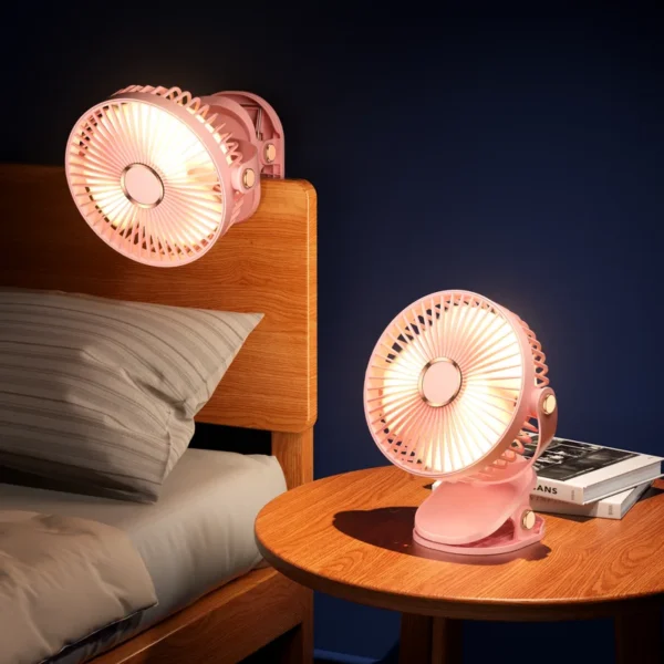 Clip Fan, M1, Portable, USB, Wall - view 6