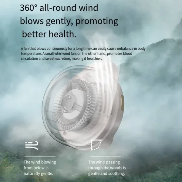 Clip Fan, MF-019, 900mAh, Brushless, USB - view 5