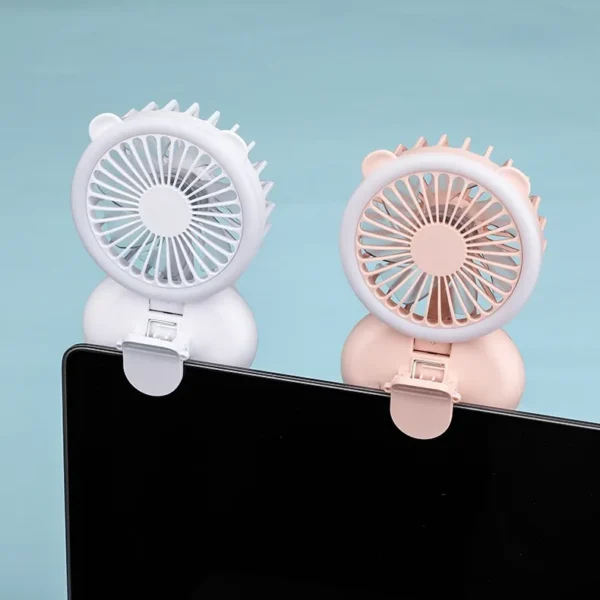 Clip-on Neck Fan, USB, Portable, 3-Speed, D11 - view 4