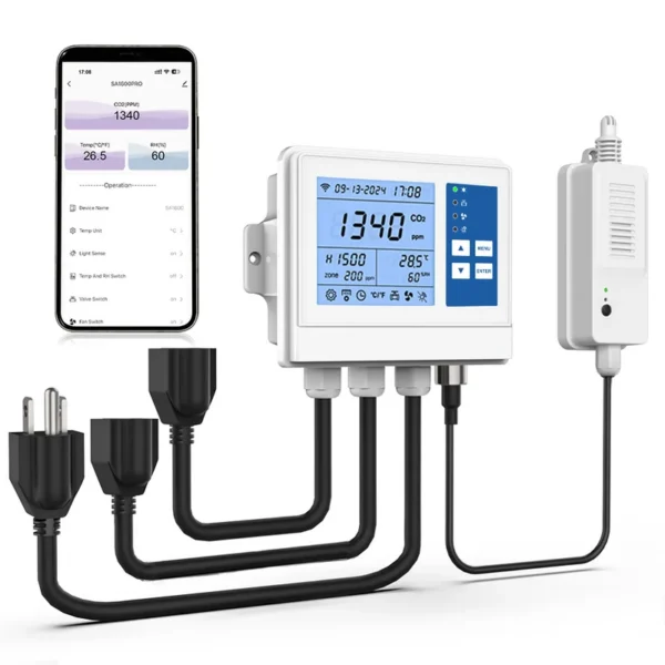 Co2 Controller, 1600Pro, AC100-240 VAC, Electronic