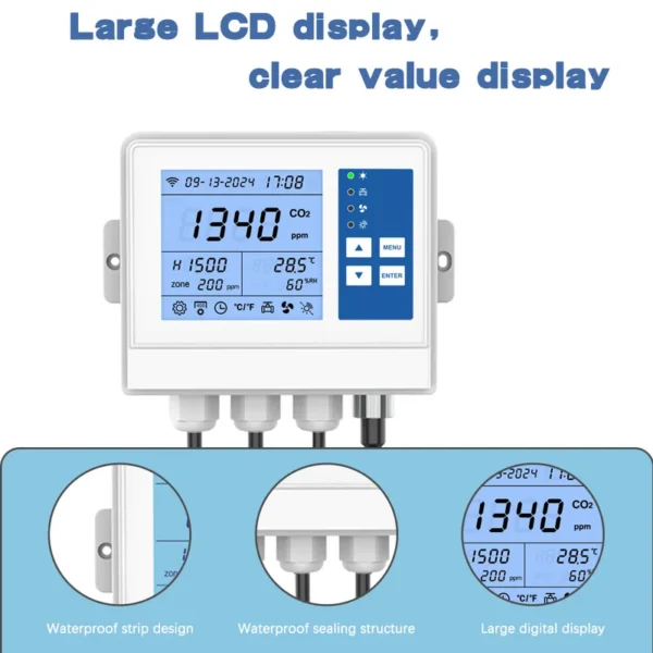 Co2 Controller, 1600Pro, AC100-240 VAC, Electronic - view 5