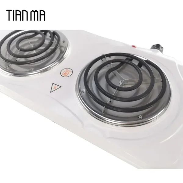 Coal Burner Countertop Plate, Steel, Stainless - view 5