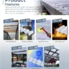 Coated for Skylight Panel, 2.8mm, Polycarbonate, UNQ-P - view 6