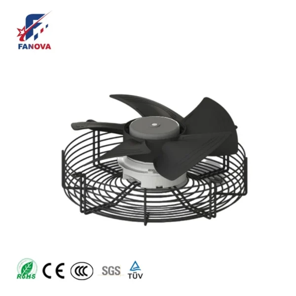 Cold Blower, FANOVA, 500mm, 380VAC, Axial - view 2